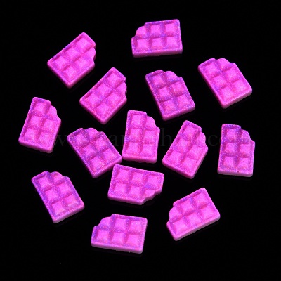 Кабошоны из светящейся смолы RESI-K036-28F-05-1