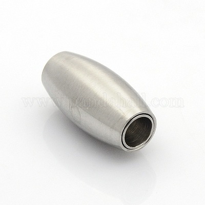 Устойчивые к потускнению нержавеющая сталь 304 с матовой поверхностью магнитные застежки с вклеивающимися концами STAS-O042-C-12-1