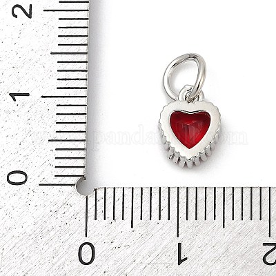 Латунные микро проложить кубического циркония подвески KK-H204-01P-07-1