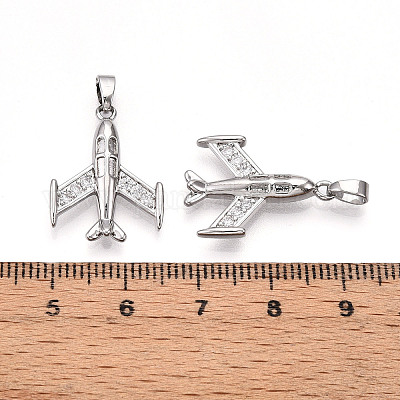 Латунные микро проложить кубического циркония подвески KK-T070-79P-1