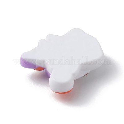 Кабошоны из непрозрачной смолы на тему Хэллоуина X-RESI-E035-01S-1