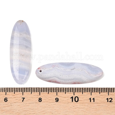 Натуральный голубой агат шнурка подвески&nbsp;G-K381-14B-1