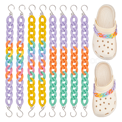 Акриловая цепочка для украшения обуви FIND-AB00041-1