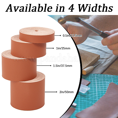 Плоский шнур из искусственной кожи из микрофибры длиной 2 м. FIND-WH0420-75A-04-1