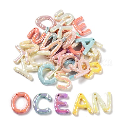 Непрозрачные акриловые подвески с УФ-покрытием OACR-A027-13-1