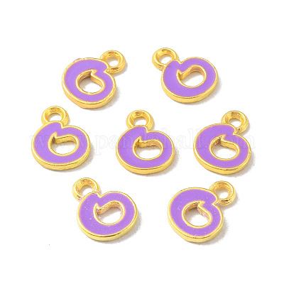 Подвески из эмали и сплава ENAM-P247-01MG-O-1