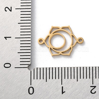 Полые звенья чакры из нержавеющей стали 304 STAS-S149-05C-1