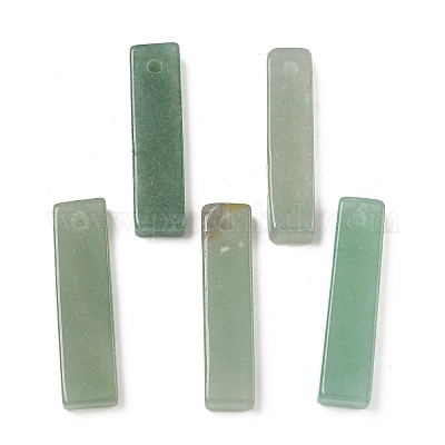 Естественный зеленый авантюрин подвески G-D350-03E-1