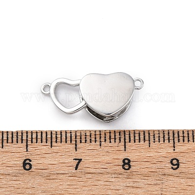 Латунные застежки из прозрачного кубического циркония с микропаве KK-C075-24P-1