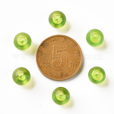 Прозрачные акриловые бусины MACR-S370-A8mm-729-1