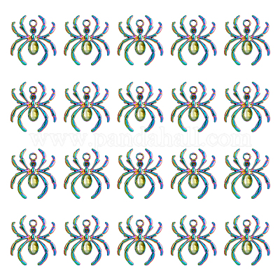 30шт подвески из сплава со стразами PALLOY-DC0001-14-1