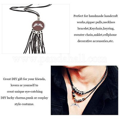 Сплавочные овальные бусины тибетского стиля  TIBEB-PH0004-42S-1