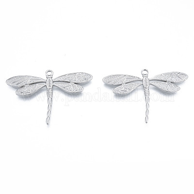 Подвеска из нержавеющей стали 304 со стразами&nbsp;LS-STAS-N098-196P-1