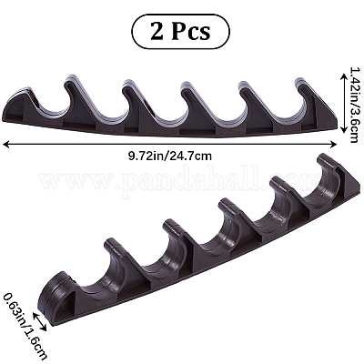 Пластиковые регулировочные кронштейны для шезлонга&nbsp;AJEW-WH0348-16B-1
