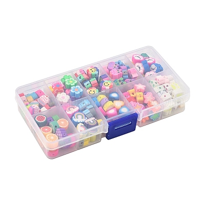 200шт 10 стилей ручной работы из полимерной глины CLAY-FS0001-27-1