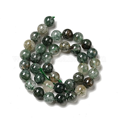 Природного кварца lodolite нитей бисера G-K285-40D-1