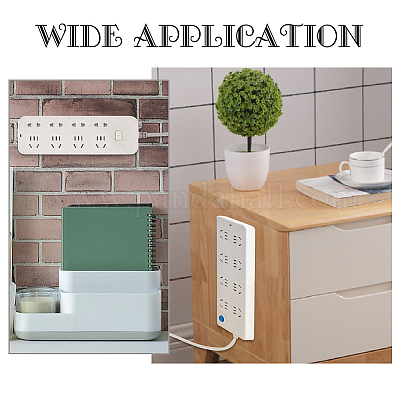 Полипропиленовый пластиковый настенный фиксатор удлинителя FIND-WH0152-79C-1