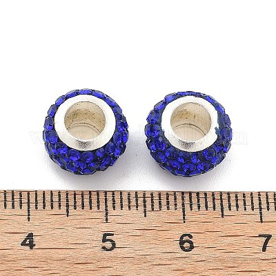 Рондель полимерная глина европейские бусины FIND-U001-01L-1