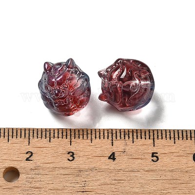 Прозрачные стеклянные бусины&nbsp;GLAA-D025-05G-1