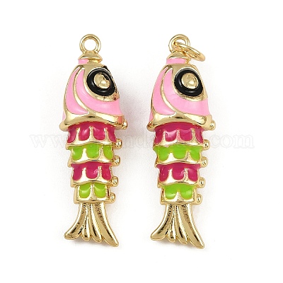 Латунь эмаль подвески KK-L241-23G-03-1