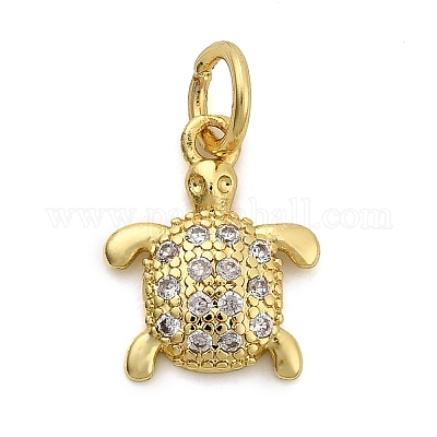 Латунные микро проложить кубического циркония подвески KK-C134-23B-G-1