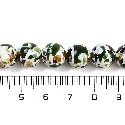 Синтетические нити янтарных бус G-M199-A04-02-1