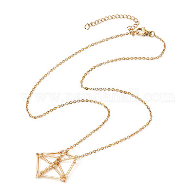 Латунный мешочек для макраме NJEW-JN04445-01-1