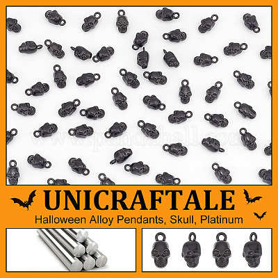60шт хэллоуин подвески из сплава FIND-UN0002-50EB-1