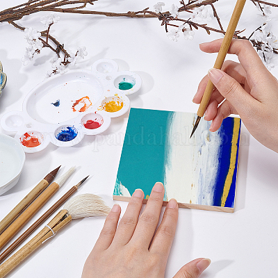 Бамбуковая кисть для китайской каллиграфии AJEW-OC0001-83-1