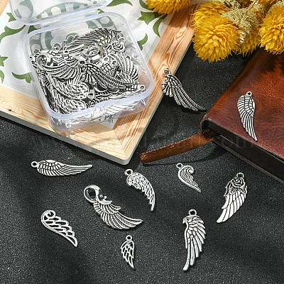 50шт 10 стиля подвески из сплава в тибетском стиле FIND-YW0003-39-1