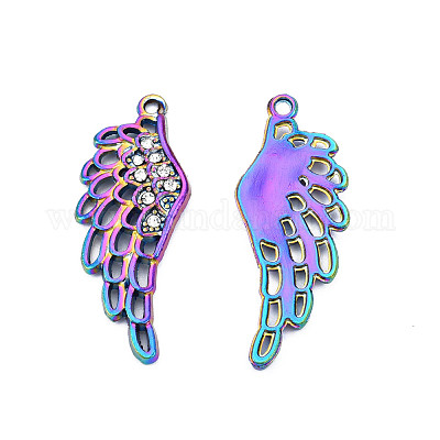 Подвески из сплава цвета радуги PALLOY-T054-158-1