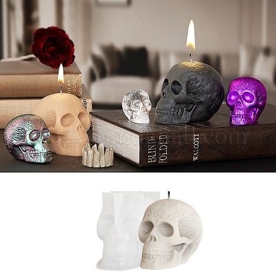 Силиконовые Молды для свечей на тему Хэллоуина DIY-U005-06C-1