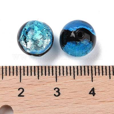 Стеклянные бусины LAMP-A001-G03-10mm-1