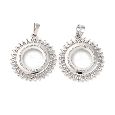 Сеттинги для кулона (кабошонов) KK-U074-17P-1