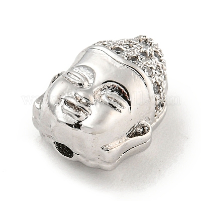 Латунные микропаве из прозрачного кубического циркония KK-G493-27P-01-1