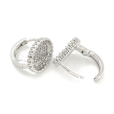 Латунная фурнитура для хооп серег KK-S386-02P-1