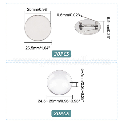 Набор для самостоятельного изготовления броши-купола STAS-UN0044-51-1