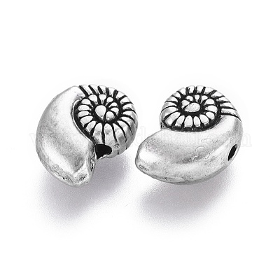 Сплавочные овальные бусины тибетского стиля  X-TIBEB-A004-004TAS-NR-1