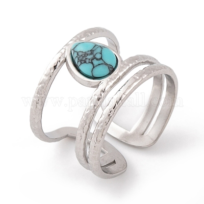 Кольца-манжеты из нержавеющей стали 304 в форме капли RJEW-G314-05P-1