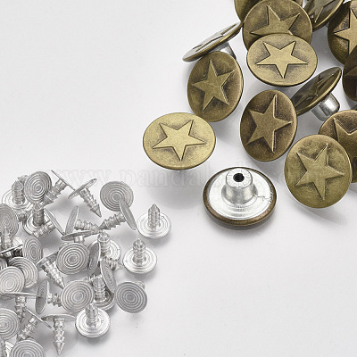 Wholesale Iron Button Pins for Jeans 