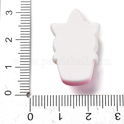 Единорог тема мультфильм смола декоден кабошоны CRES-Z011-02F-1