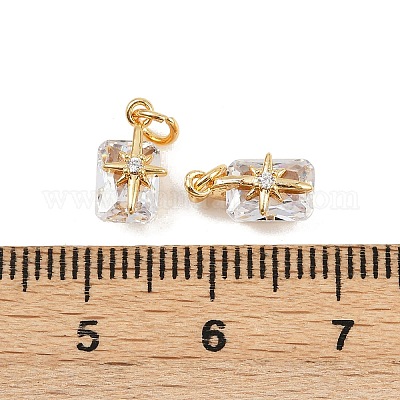 Кулон из циркония KK-H078-33G-02-1