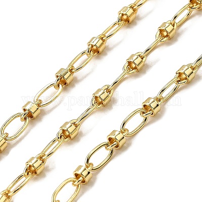 Латунные овальные звенья цепи CHC-C014-21G-1