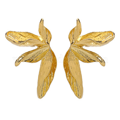 Серьги сплава EJEW-D300-02G-05-1