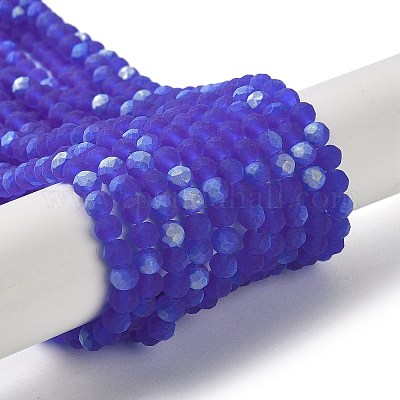 Прозрачные стеклянные бусины EGLA-A034-T4mm-MB31-1