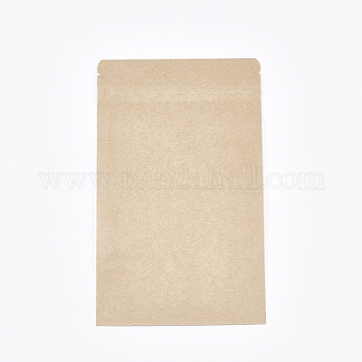 Wholesale Resealable Kraft Paper Bags - Pandahall.com