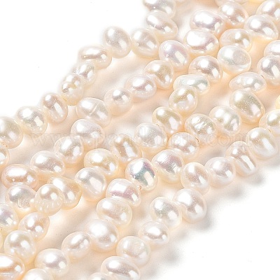 Нити из натурального культивированного пресноводного жемчуга PEAR-J007-66-1