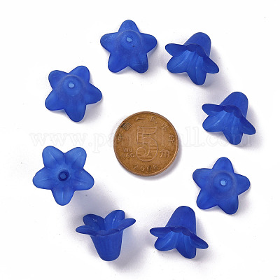 Прозрачные акриловые бусины PLF018-10-1