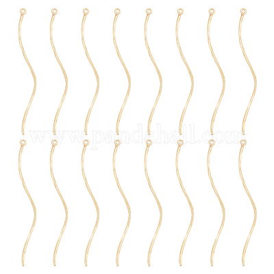 16шт латунные подвески KK-BC0011-62G-1