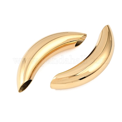 Трубчатые бусины из нержавеющей стали 304 STAS-D390-06G-1